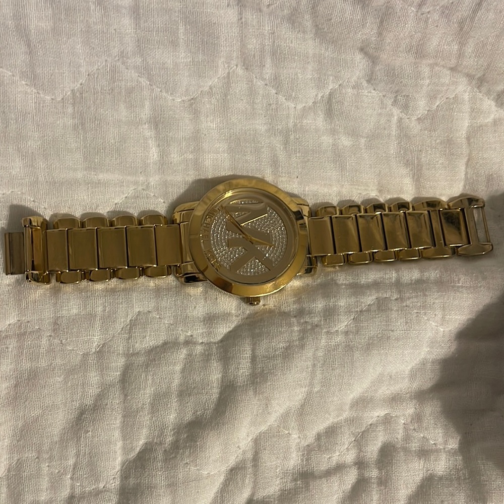 Micheal Kors Gold Tone Steel Watch 45mm